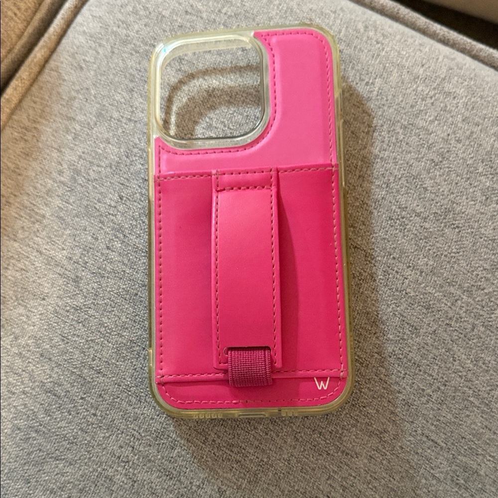 Pink Phone Case with Stand